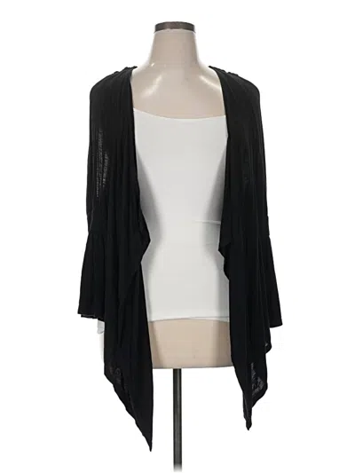 Pre-owned Lane Bryant Kimono In Black