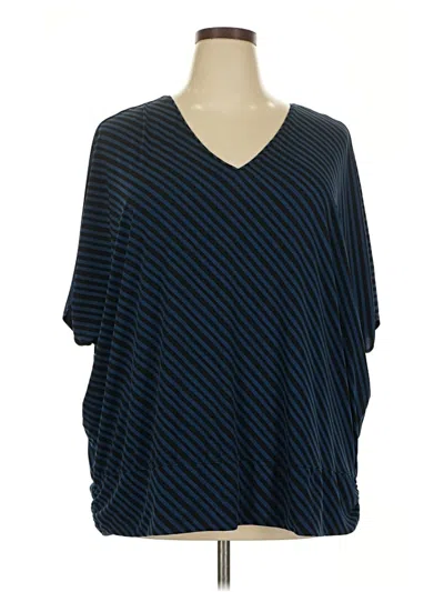 Pre-owned Lane Bryant Kimono In Blue