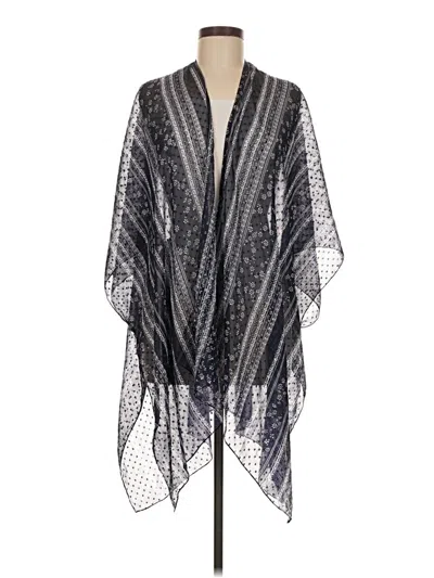 Pre-owned Lane Bryant Kimono In Blue
