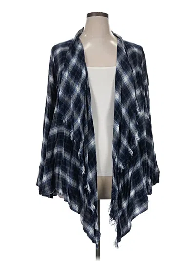 Pre-owned Lane Bryant Kimono In Blue