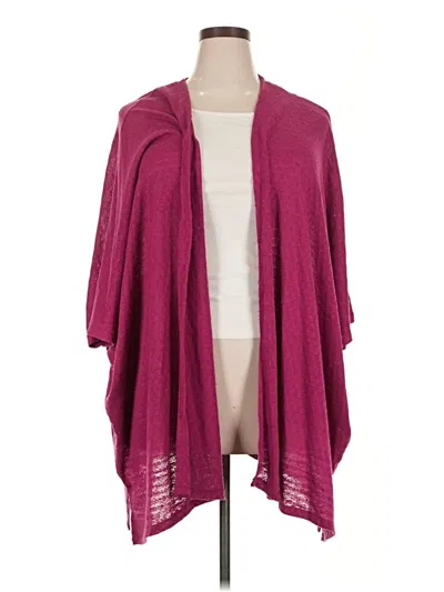 Pre-owned Lane Bryant Kimono In Burgundy