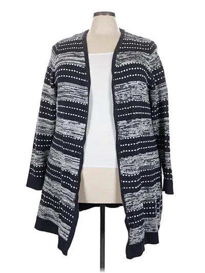 Pre-owned Lane Bryant Kimono In Gray