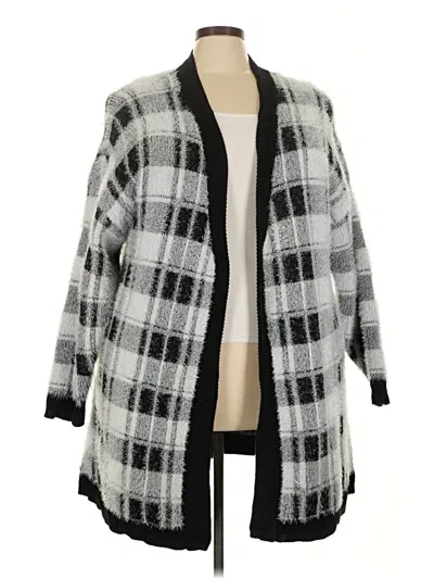 Pre-owned Lane Bryant Kimono In Gray