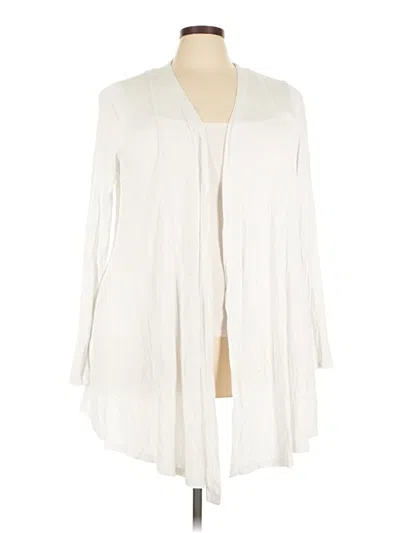 Pre-owned Lane Bryant Kimono In Ivory