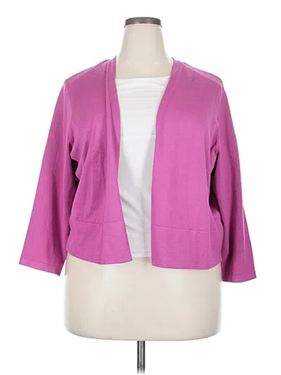 Pre-owned Lane Bryant Kimono In Pink