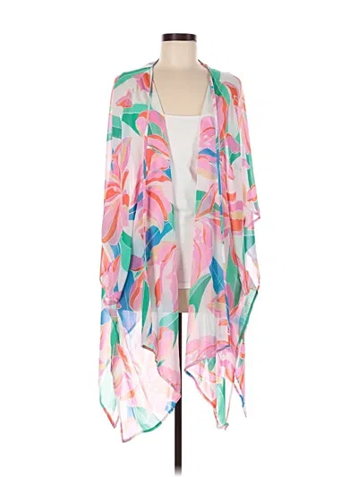 Pre-owned Lane Bryant Kimono In Pink