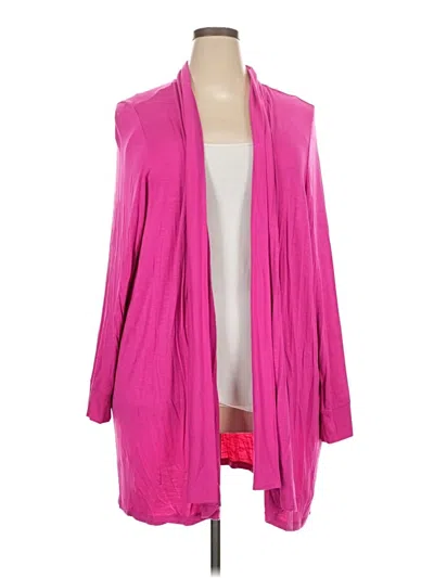 Pre-owned Lane Bryant Kimono In Pink