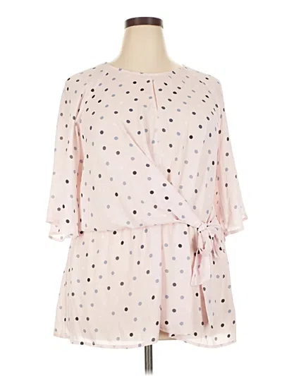 Pre-owned Lane Bryant Kimono In Pink