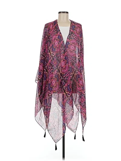 Pre-owned Lane Bryant Kimono In Purple