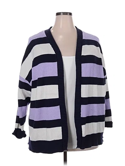 Pre-owned Lane Bryant Kimono In Purple