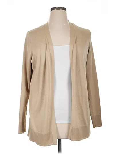 Pre-owned Lane Bryant Kimono In Tan