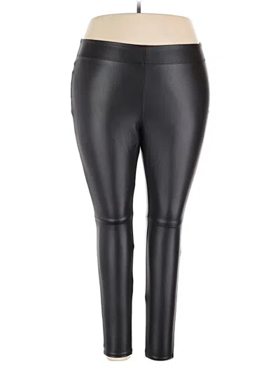 Pre-owned Lane Bryant Leggings In Black