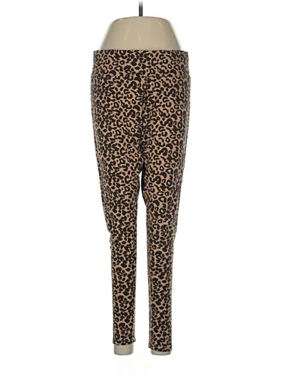 Pre-owned Lane Bryant Leggings In Gold