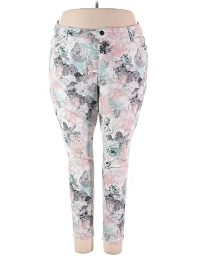 Pre-owned Lane Bryant Leggings In Pink