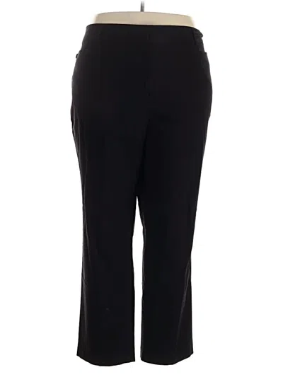Pre-owned Lane Bryant Outlet Active Pants In Black