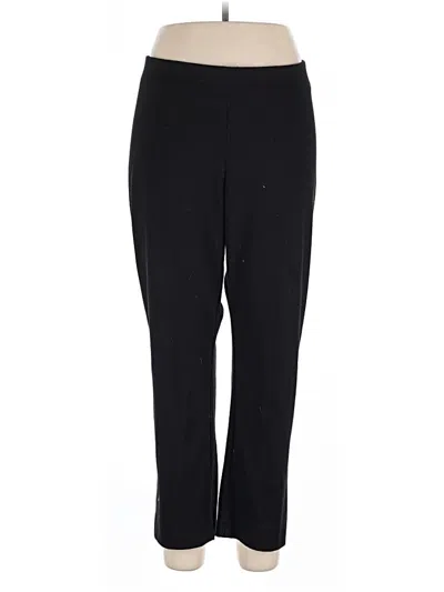 Pre-owned Lane Bryant Outlet Active Pants In Black