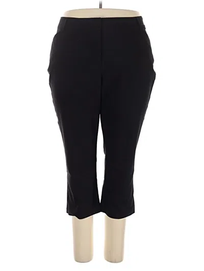 Pre-owned Lane Bryant Outlet Active Pants In Black