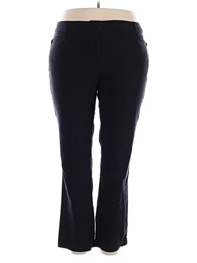 Pre-owned Lane Bryant Outlet Active Pants In Black