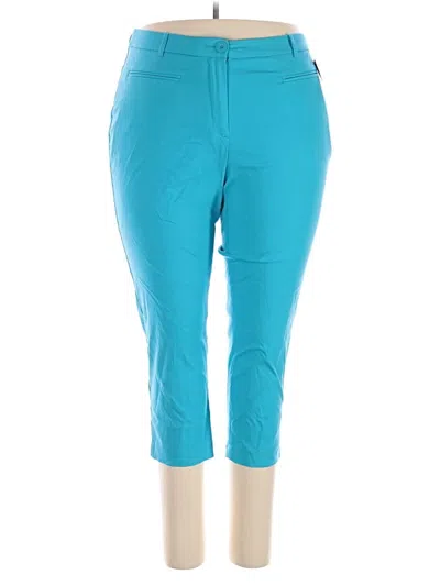 Pre-owned Lane Bryant Outlet Active Pants In Teal