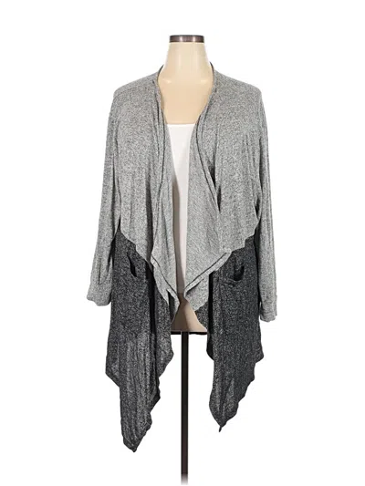 Pre-owned Lane Bryant Outlet Cardigan Sweater In Gray
