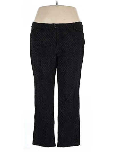 Pre-owned Lane Bryant Outlet Casual Pants In Black