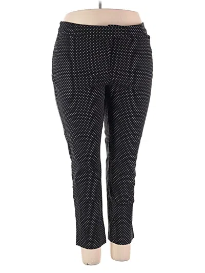 Pre-owned Lane Bryant Outlet Casual Pants In Black