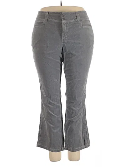 Pre-owned Lane Bryant Outlet Casual Pants In Gray