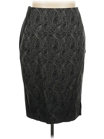 Pre-owned Lane Bryant Outlet Formal Skirt In Black