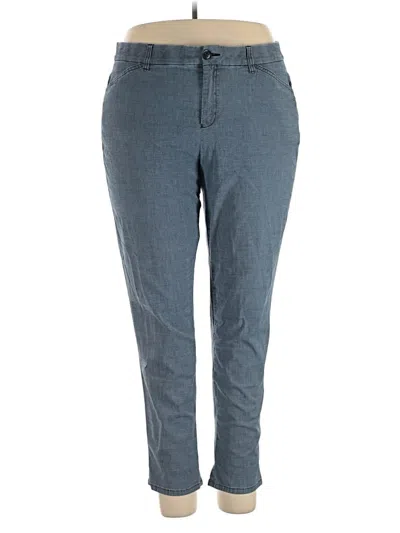 Pre-owned Lane Bryant Outlet Jeans In Blue