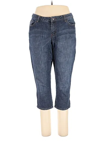 Pre-owned Lane Bryant Outlet Jeans In Blue