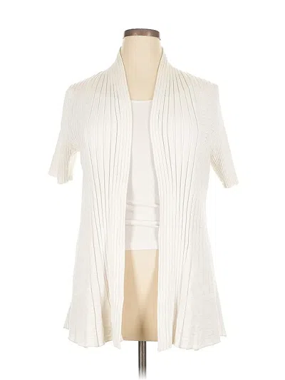 Pre-owned Lane Bryant Outlet Kimono In White