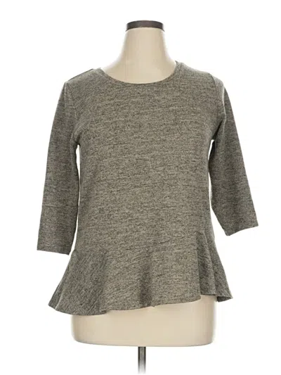 Pre-owned Lane Bryant Outlet Pullover Sweater In Brown