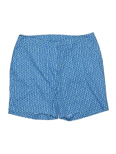 Pre-owned Lane Bryant Outlet Shorts In Blue