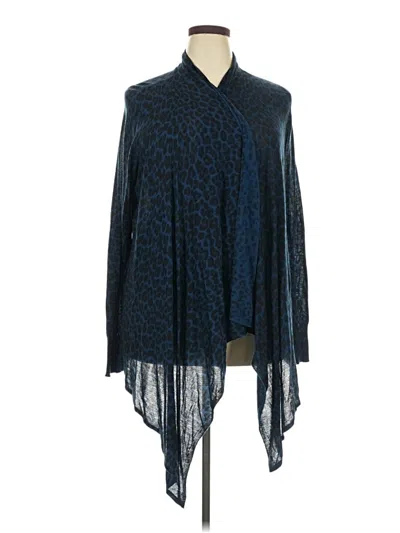 Pre-owned Lane Bryant Poncho In Blue