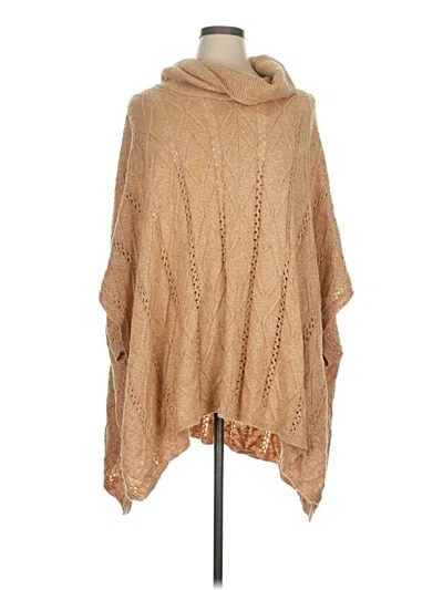 Pre-owned Lane Bryant Poncho In Brown