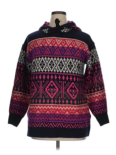 Pre-owned Lane Bryant Pullover Sweater In Black