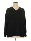 Lane Bryant Pullover Sweater In Black
