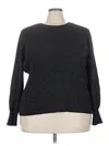 Lane Bryant Pullover Sweater In Black