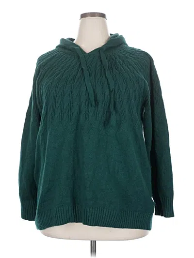 Pre-owned Lane Bryant Pullover Sweater In Blue