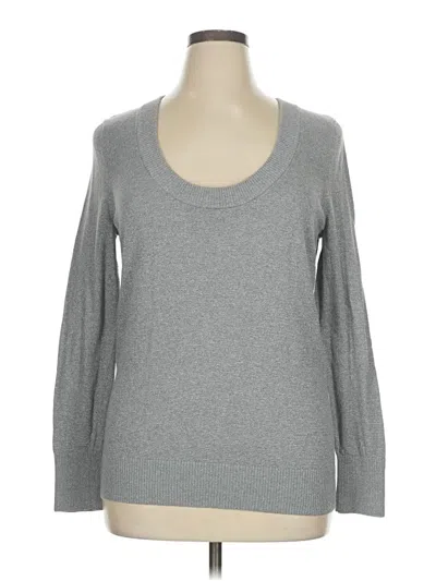 Pre-owned Lane Bryant Pullover Sweater In Gray