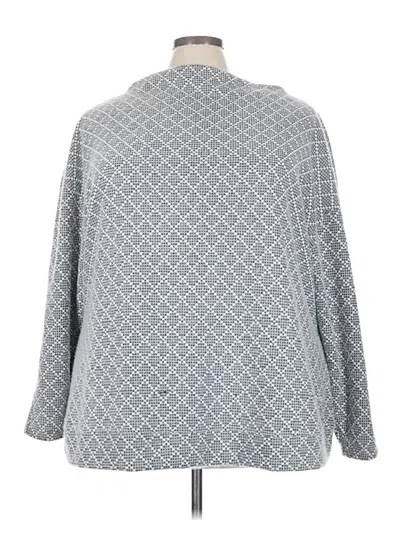 Pre-owned Lane Bryant Pullover Sweater In Gray