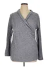 Lane Bryant Pullover Sweater In Gray