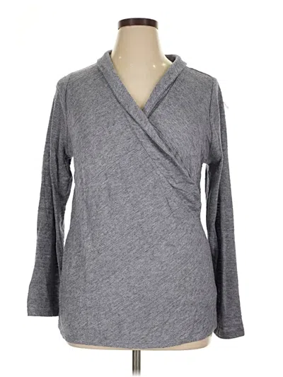 Lane Bryant Pullover Sweater In Gray