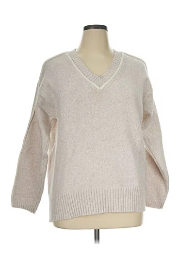 Pre-owned Lane Bryant Pullover Sweater In Tan