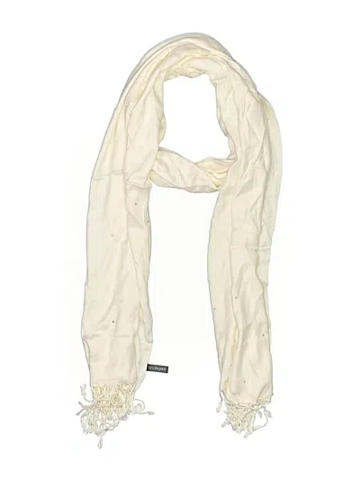 Pre-owned Lane Bryant Scarf In Ivory