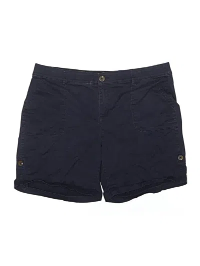 Pre-owned Lane Bryant Shorts In Blue