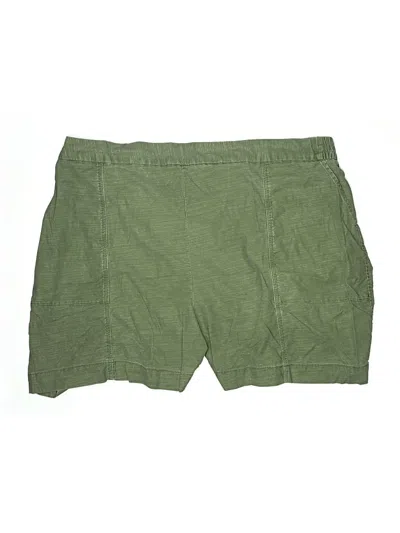 Pre-owned Lane Bryant Shorts In Green
