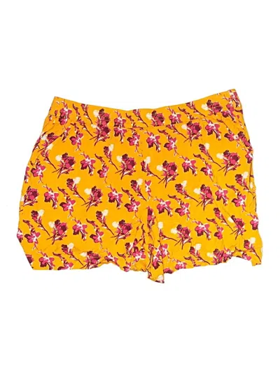 Pre-owned Lane Bryant Shorts In Orange