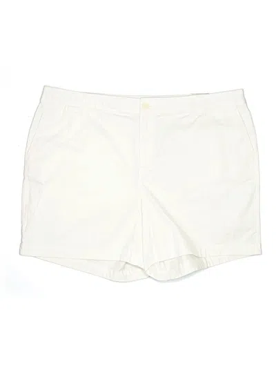 Pre-owned Lane Bryant Shorts In White