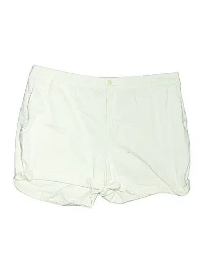 Pre-owned Lane Bryant Shorts In White
